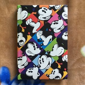 Colorful Mickey Mouse notebook